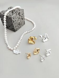 Mirror Lake S925 Sterling Silver Necklace – Fluid Mountain Pendant with Silver Bead Chain - Image 6