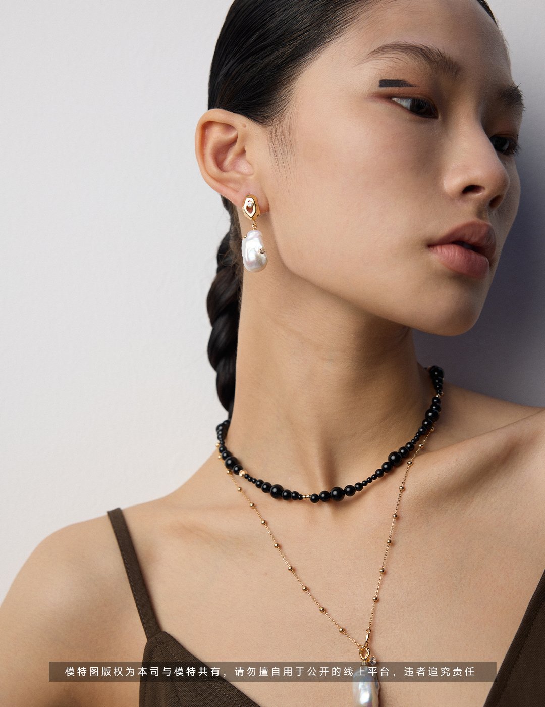 Timeless Elegance S925 Silver Baroque Pearl Earrings | Vintage Zircon Accents - Image 6