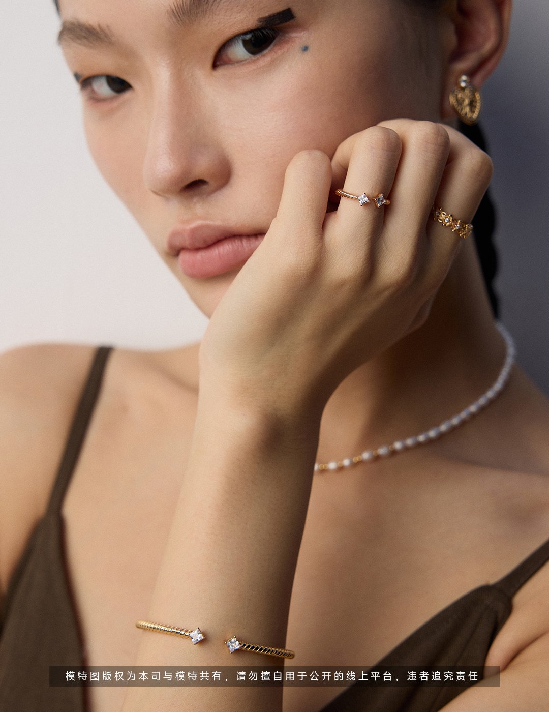 Elegant Zircon Crown Ring | S925 Silver Adjustable Retro Design - Image 2