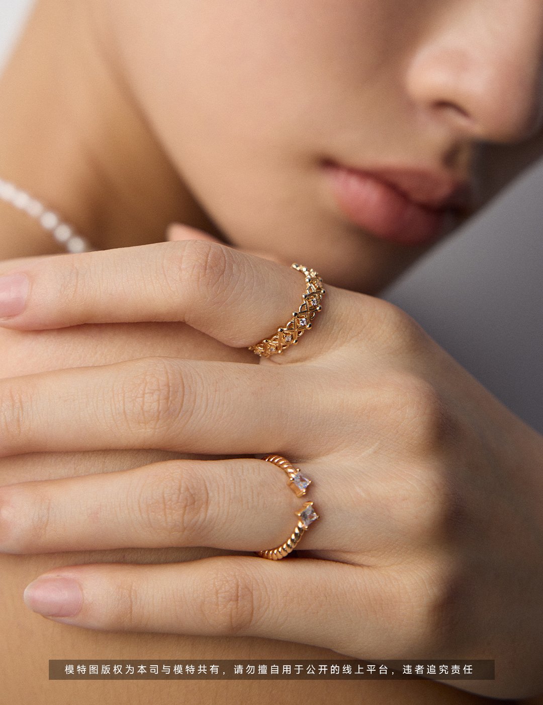 Elegant Zircon Crown Ring | S925 Silver Adjustable Retro Design - Image 7